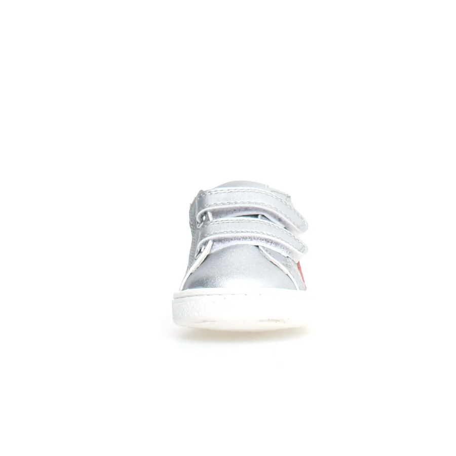 Naturino Girl's Pinn Vl Casual Shoes - Silver/Fuchsia/Platinum