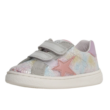 Naturino Girl's Pinn Vl Casual Shoes - Multi / Pink / Lilac