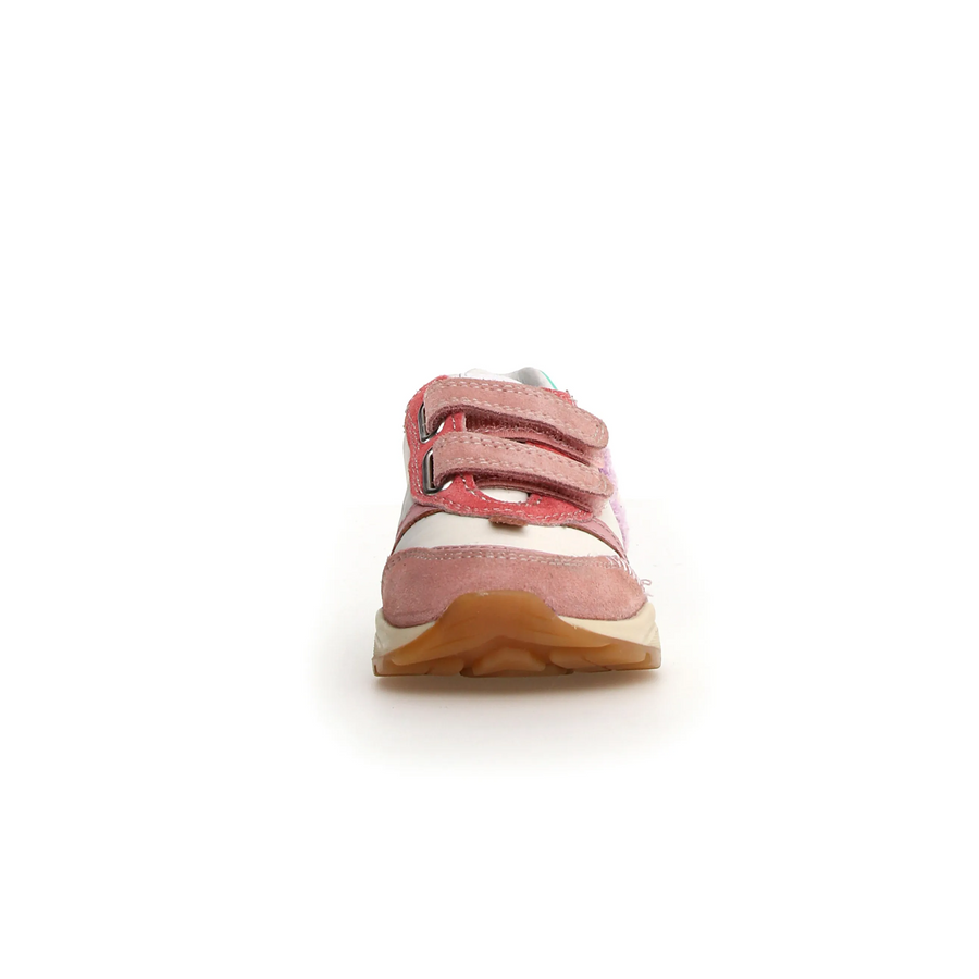 Naturino Girl's Quelly 3 Vl Sneakers - Pink / Milk