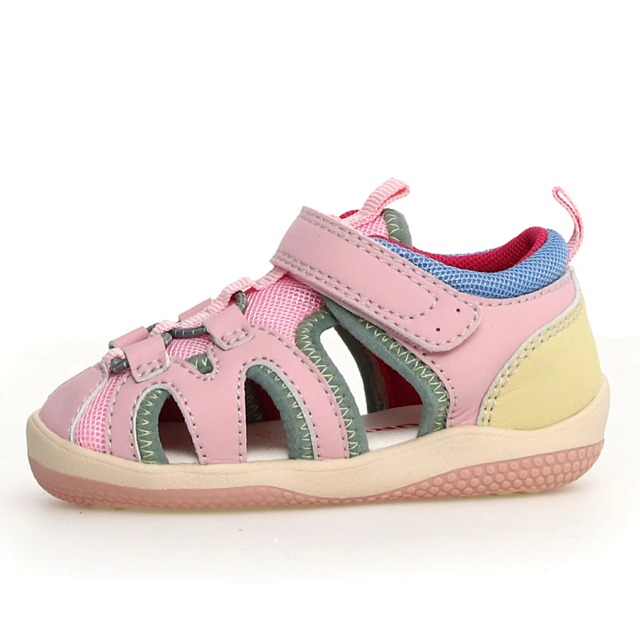 Naturino Girl's Rekin Vl Casual Shoes - Pink / Paglia