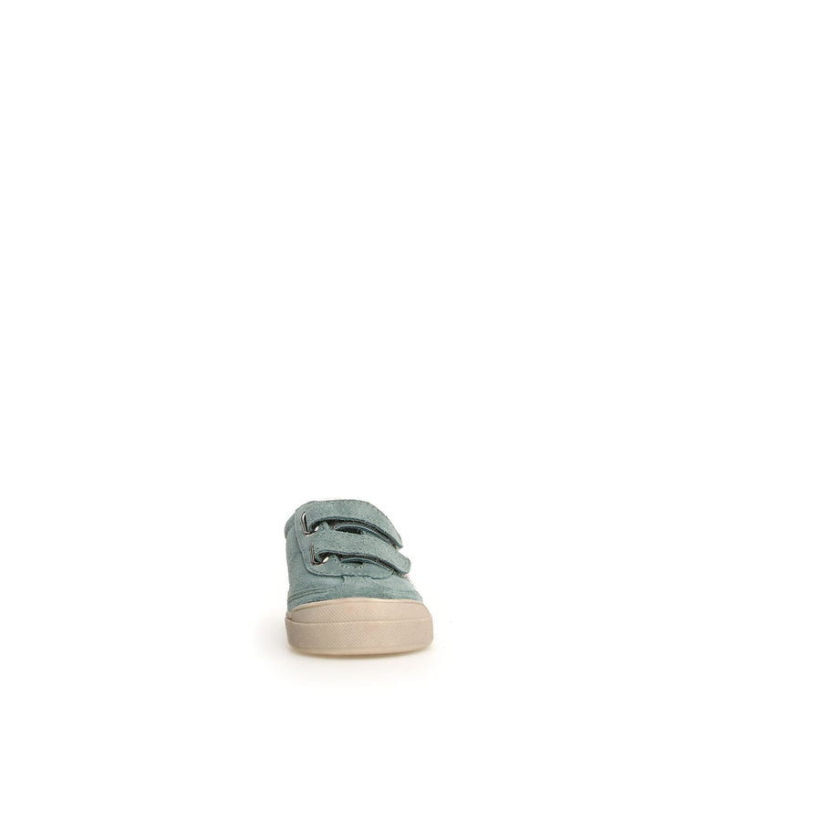 Naturino Girl's Riby Vl Casual Shoe with Hoop and Loop Closure - Sage / Pink