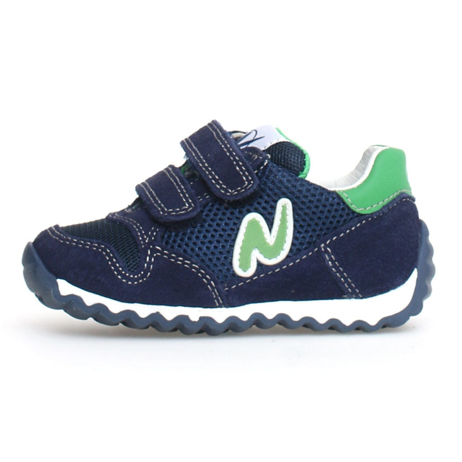 Naturino Sammy 2 VL Boy's and GIrl's Sneakers - Navy/Agave