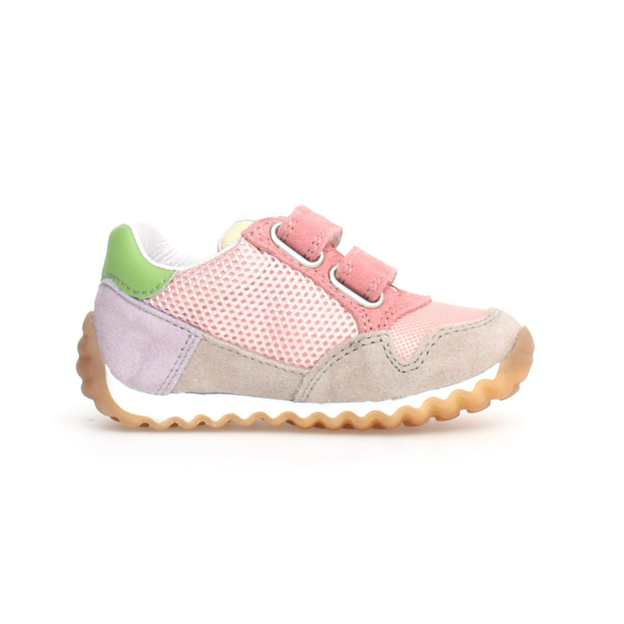 Naturino Sammy 2 VL GIrl's Sneakers - Beige/Candy/Lilac