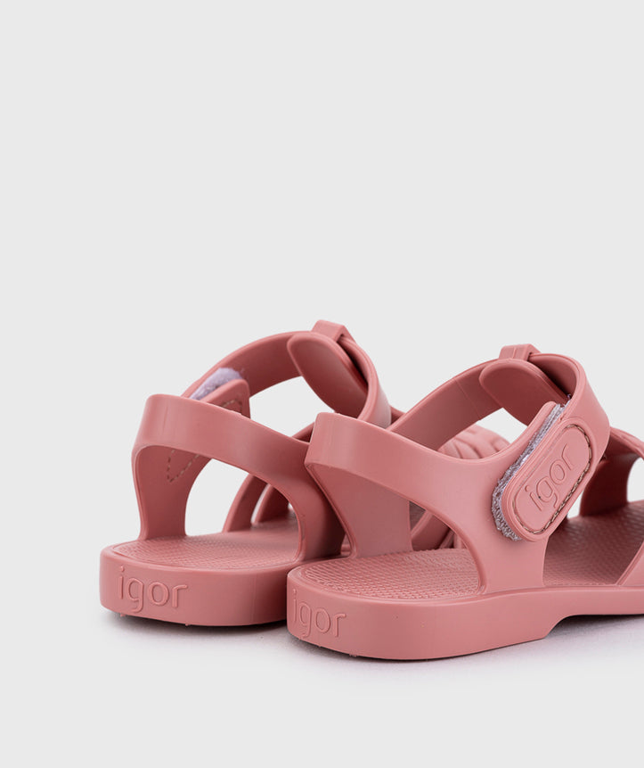 Igor Girl's Clasica V Sandals, Nuevo Rosa