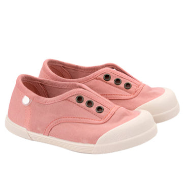 Igor Girl's Lona Laceless Shoes - Nuevo Rosa