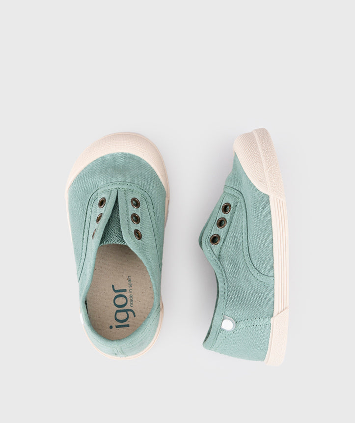 Igor Girl's Lona Shoes - Matcha