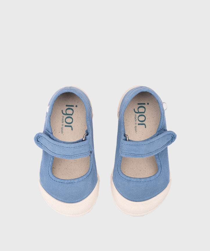 Igor Girl's Lona Mercedes Shoes - Denim