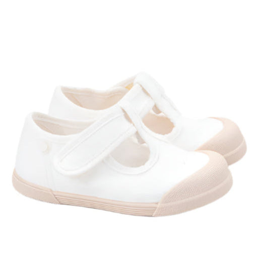 Igor Boy's And Girl's Lona Pepito Shoes - Blanco