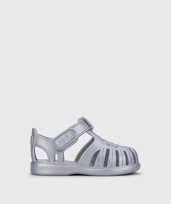 Igor Boy's And Girl's Tobby Metal Sandals - Plata