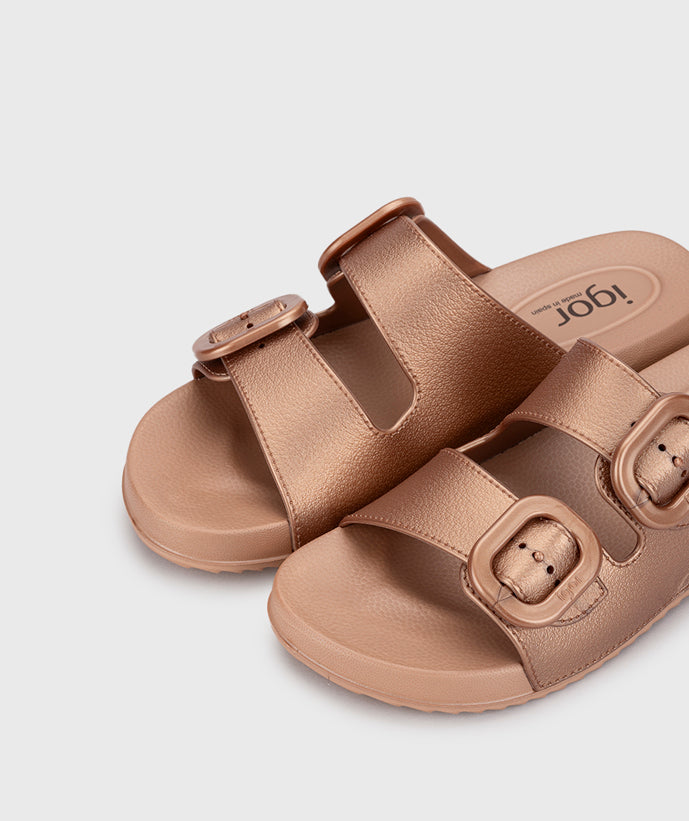 Igor Women's Habana Metal Sandals - Bronce