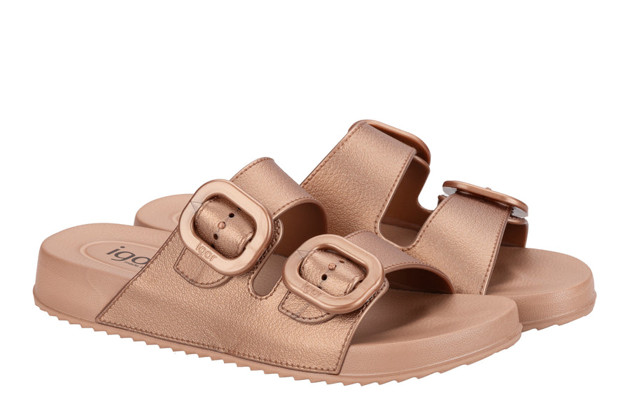 Igor Women's Habana Metal Sandals - Bronce