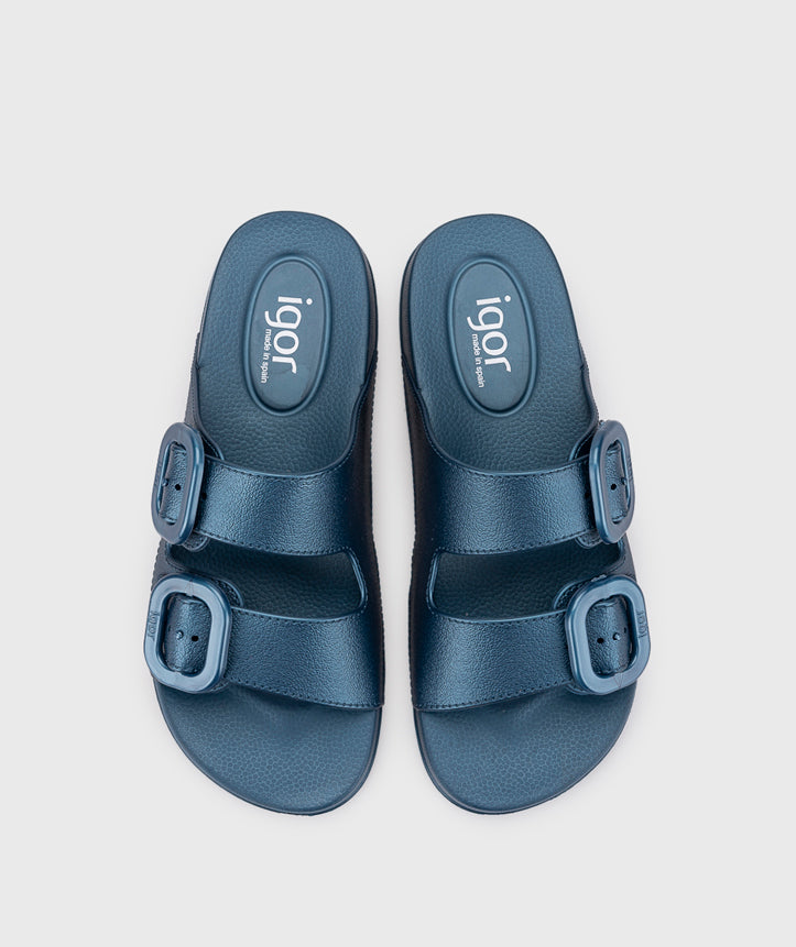 Igor Women's Habana Metal Sandals - Marino