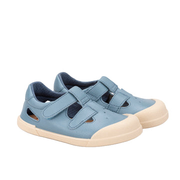 Igor Boy's And Girl's Barefoot Sandalia Piel Shoes - Azul