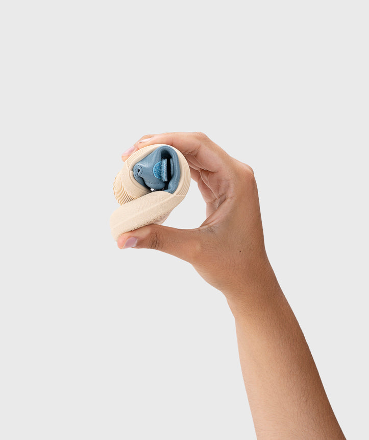 Igor Boy's And Girl's Barefoot Sandalia Piel Shoes - Azul