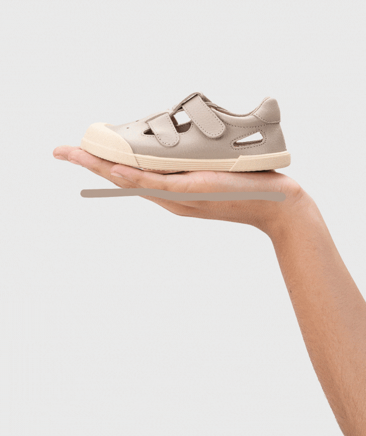Igor Boy's And Girl's Sandalia Piel Shoes - Sand