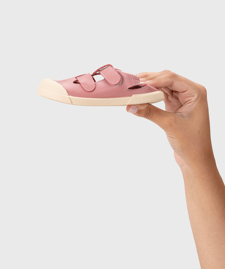 Igor Girl's Sandalia Piel Shoes - Nuevo Rosa