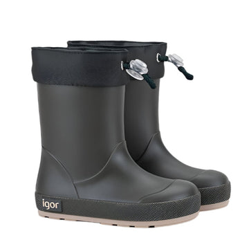 Igor Boy's and Girl's Yogi Dk Cuello Rain Boots - Kaki