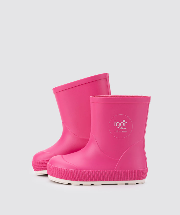 Igor Yogi Nautico Rain Boots, Fucsia