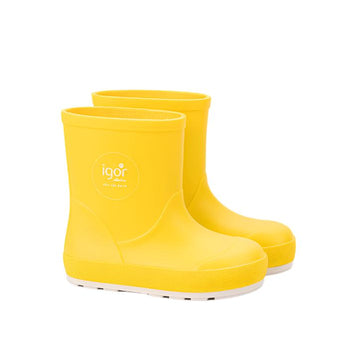 Igor Yogi Nautico Barefoot Rain Boots, Amarillo