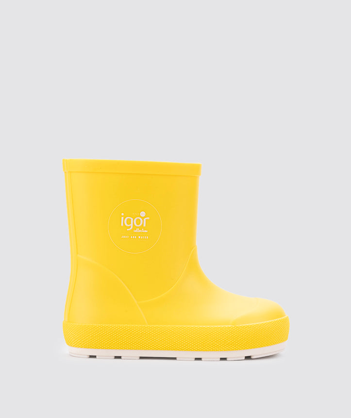 Igor Yogi Nautico Barefoot Rain Boots, Amarillo