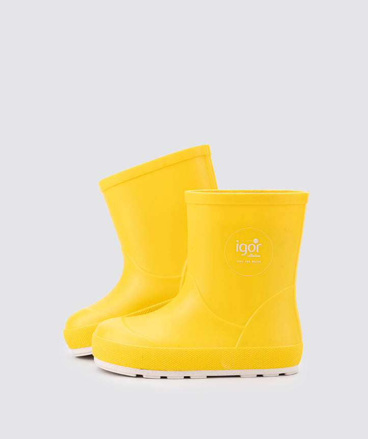 Igor Yogi Nautico Rain Boots, Amarillo