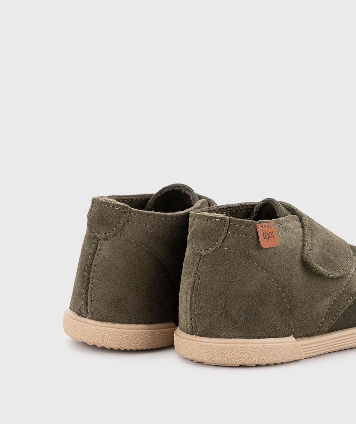 Igor Boy's and Girl's Barefoot Tui Chukka Boots - Musgo