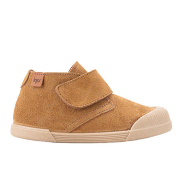 Igor Boy's and Girl's Barefoot Tui Chukka Boots - Cognac