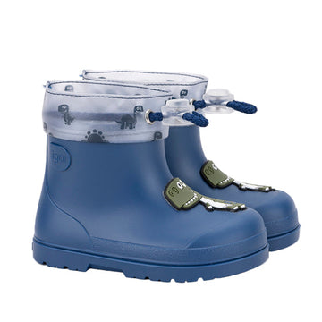 Igor Boy's and Girl's Mendi Dino Rain Boots - Jeans