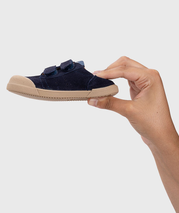 Igor Boy's and Girl's Tennis Suede Shoes - Marino