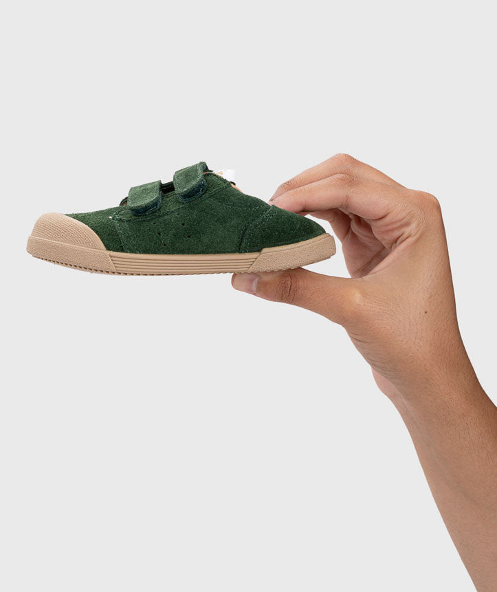 Igor Boy's and Girl's Tennis Suede Shoes - Verde