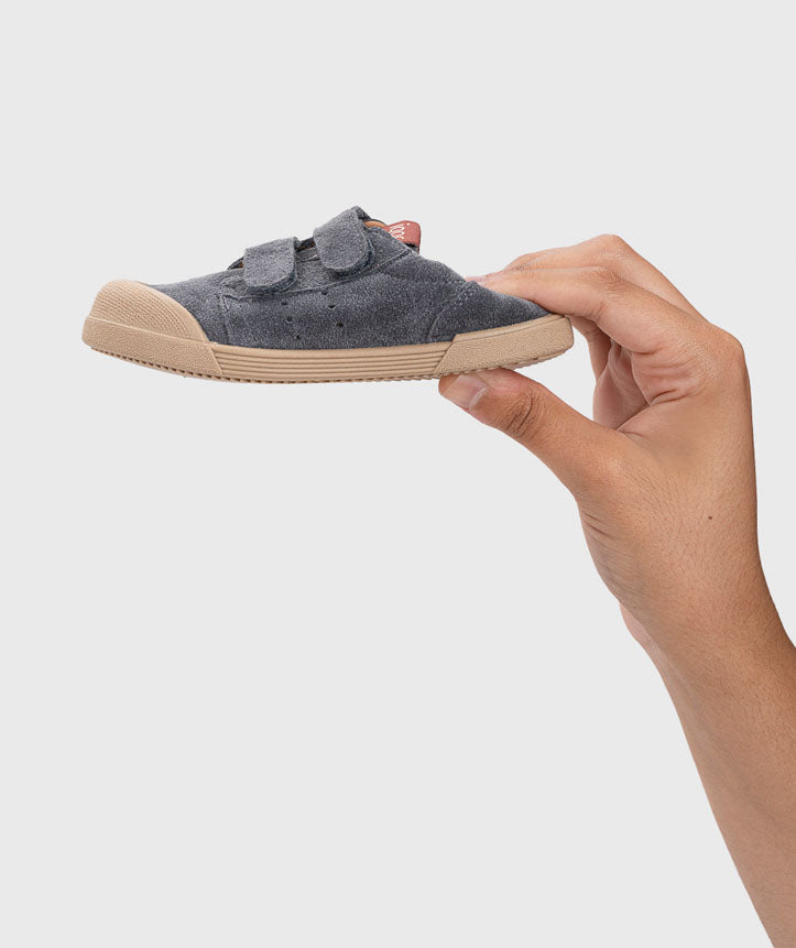 Igor Boy's and Girl's Tennis Suede Shoes - Gris Az
