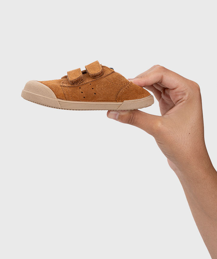 Igor Boy's and Girl's Tennis Suede Shoes - Mostaza