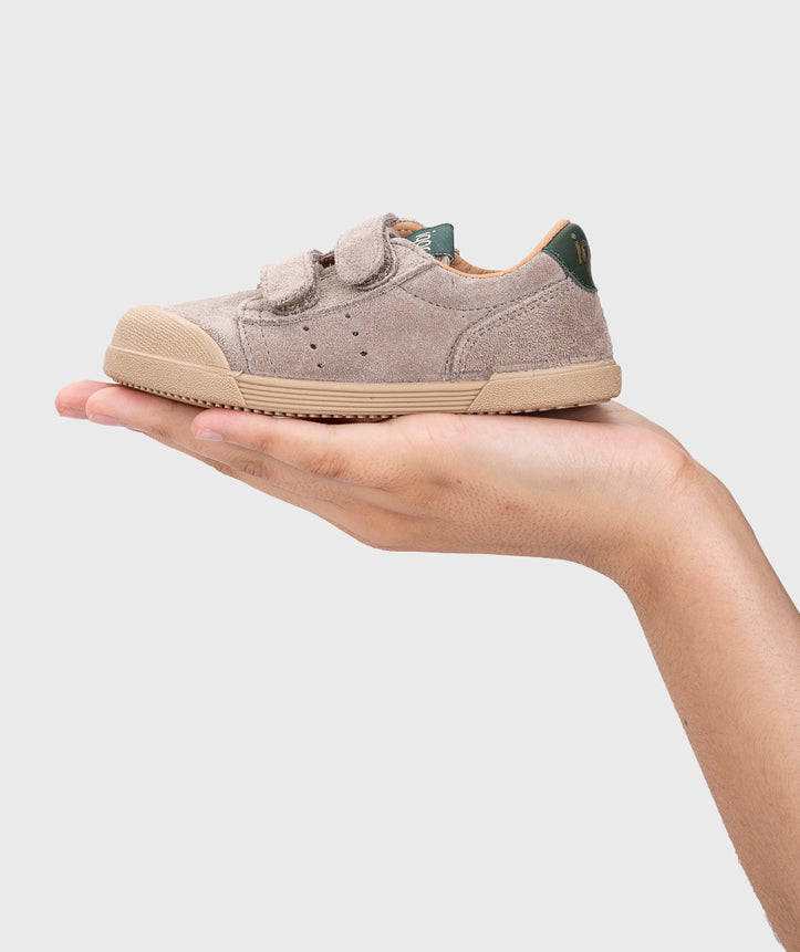 Igor Boy's and Girl's Tennis Suede Shoes - Topo
