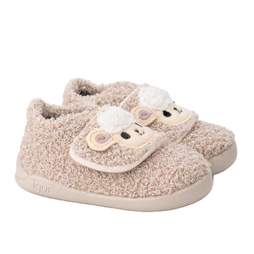 Igor Boy's and Girl's Homie Oveja Little Lamb Barefoot Shoes - Sand