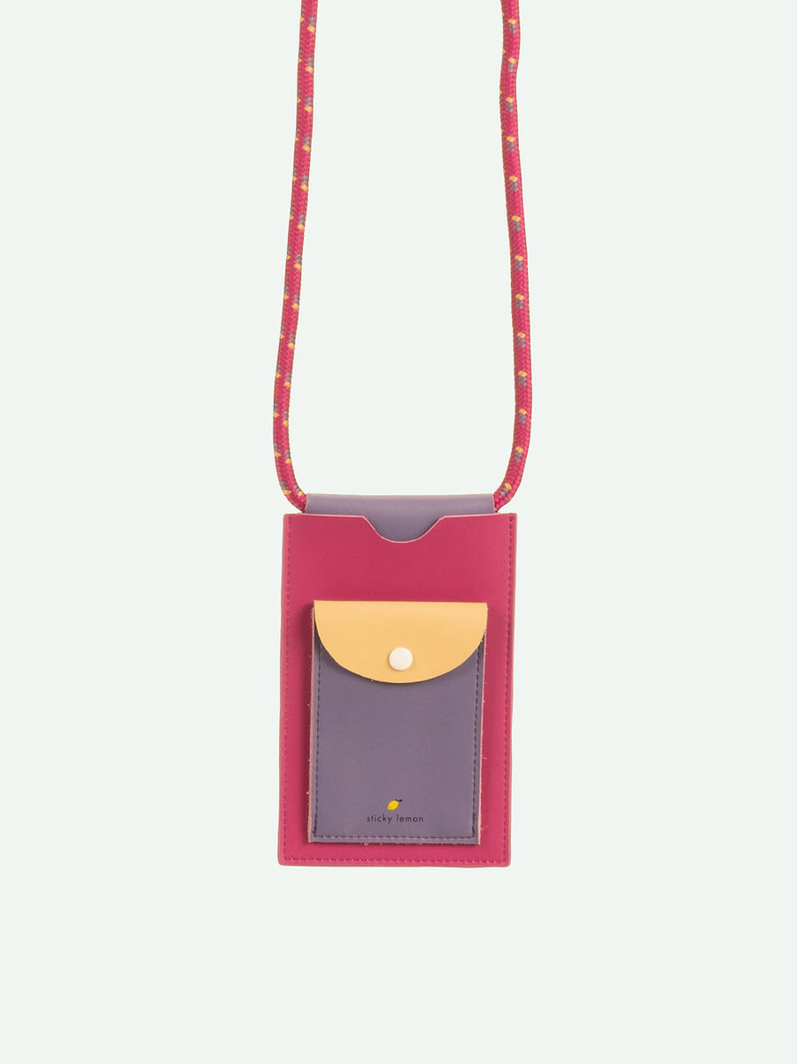 Sticky Lemon Better Together Phone Pouch - Gymnastic Pink