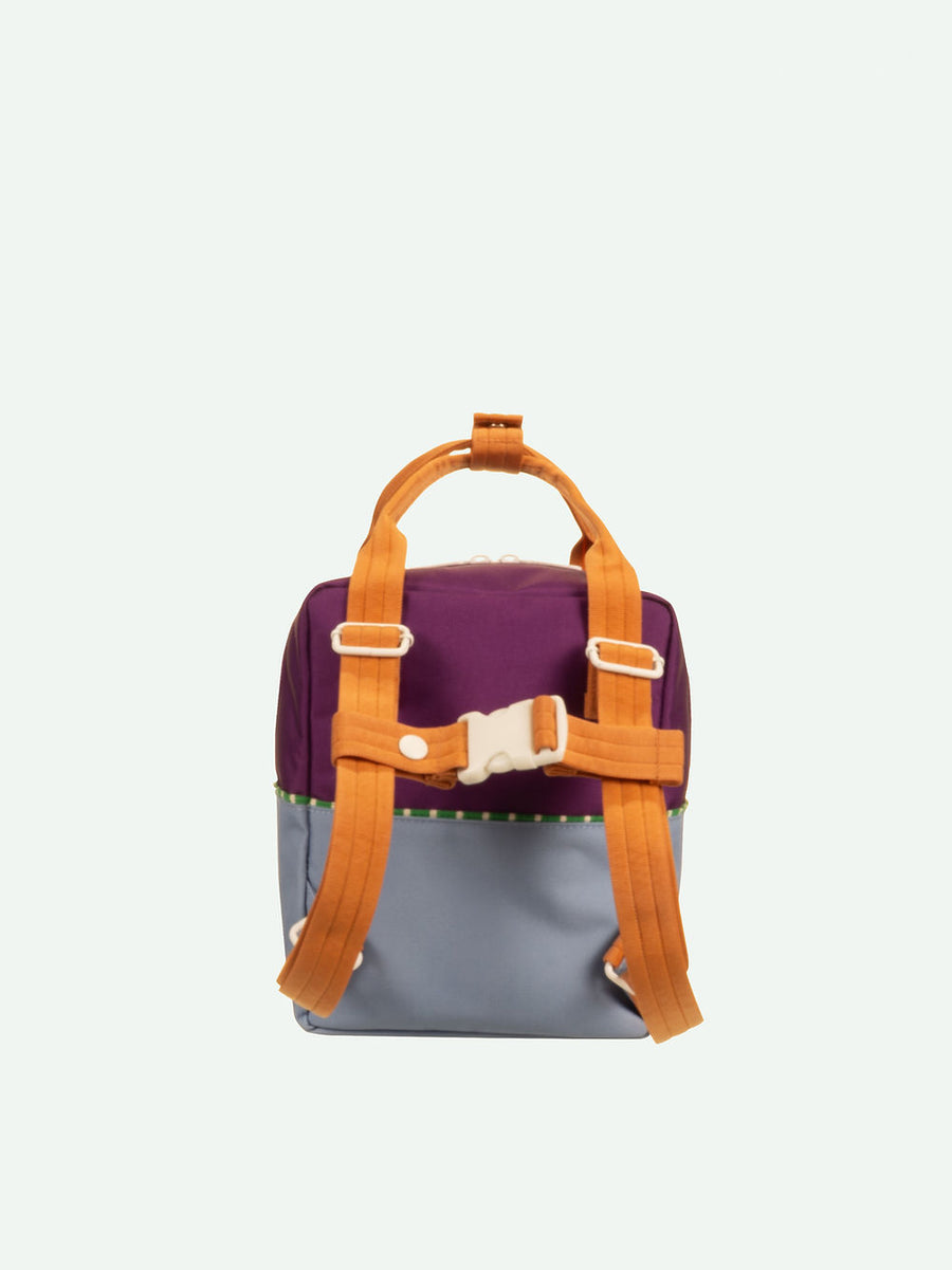 Sticky Lemon Better Together Colorblocking Small Backpack - Purple Tights / Badminton Blue