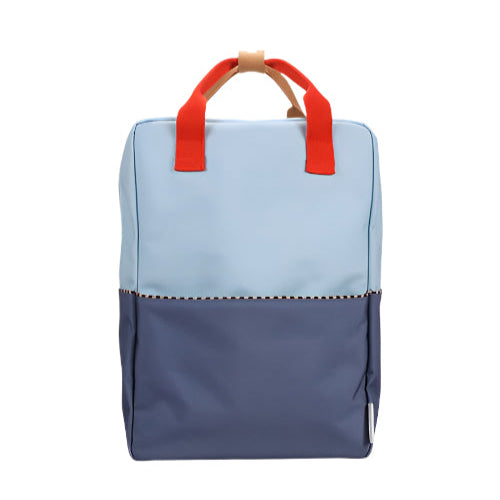Sticky Lemon Colorblocking Collection Large Backpack - Zissou Blue / Blue Whale