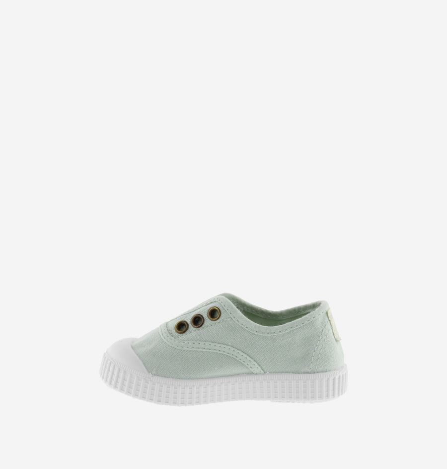 Victoria Girl's Inglesa DREC Canvas Trainers - Melon