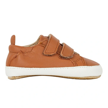 Old Soles Boy's and Girl's 113RT Bambini Markert Casual Shoes - Tan / White