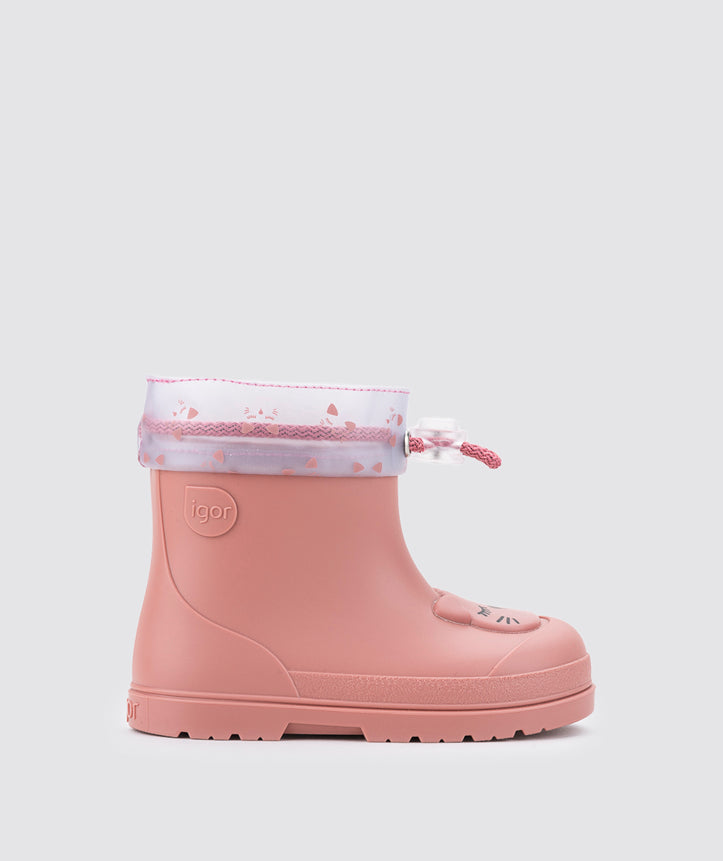 Igor Girl's Mendi Gato Rain Boots - Rose