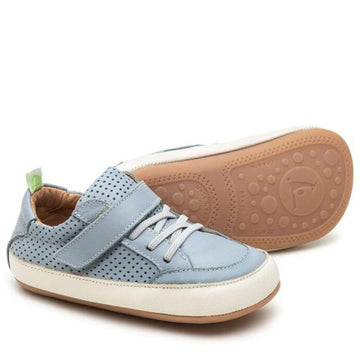 Tip Toey Joey Boy's and Girl's Urbany Sneakers, Tide Blue/Tide Blue Perforated