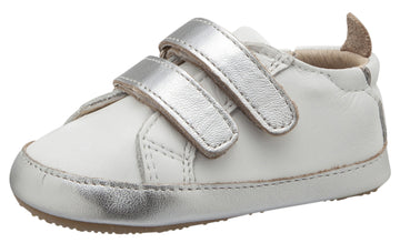 Old Soles Boy's & Girl's Eazy Markert Sneakers, Snow / Silver