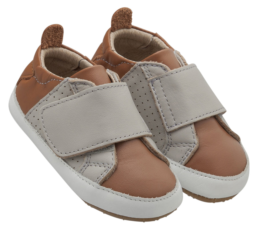 Old Soles Boy's and Girl's Sport Lil Peezy, Tan / Gris