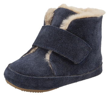 Old Soles Softly Booties  - Navy Suede