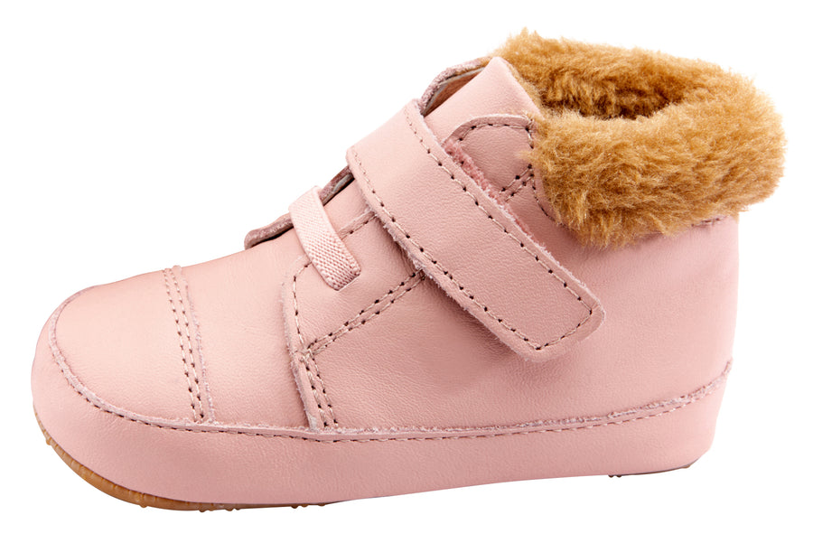 Old Soles Girl's 0040R Mountain Bub Sneaker Booties - Powder Pink