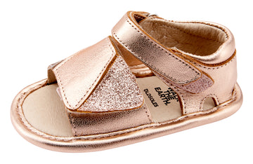 Old Soles Girl's 0045 Sugar-Pop Sandals - Copper/Silver/Glam Copper