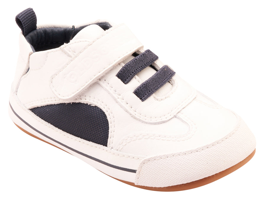 Old Soles Boy's & Girl's 0078RT Meshy Casual Shoes - Snow / Navy