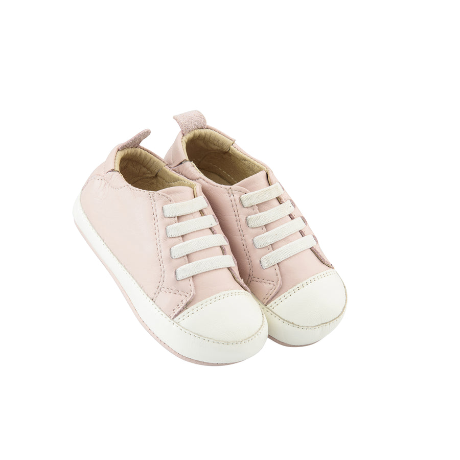 Old Soles Eazy Tread First Walker Sneakers, Powder Pink