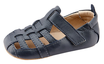 Old Soles Girl's and Boy's 038R Gladiator Flat Sandals - Navy