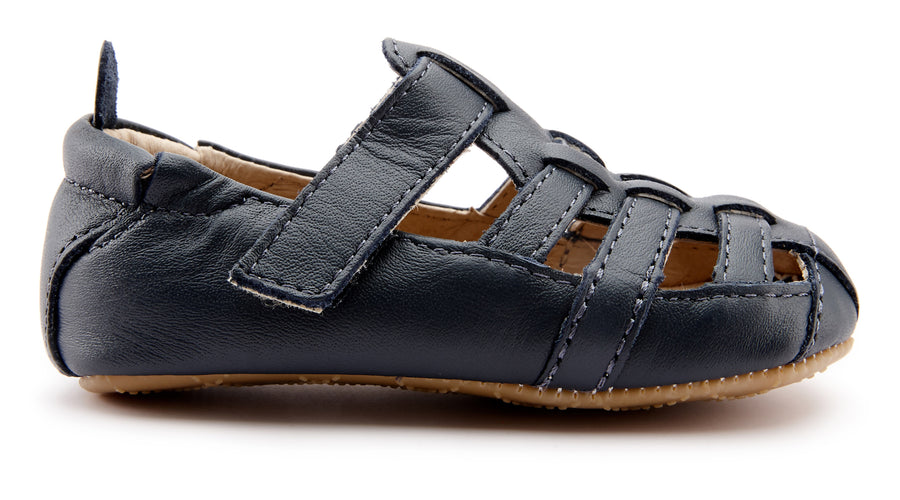 Old Soles Girl's and Boy's 038R Gladiator Flat Sandals - Navy